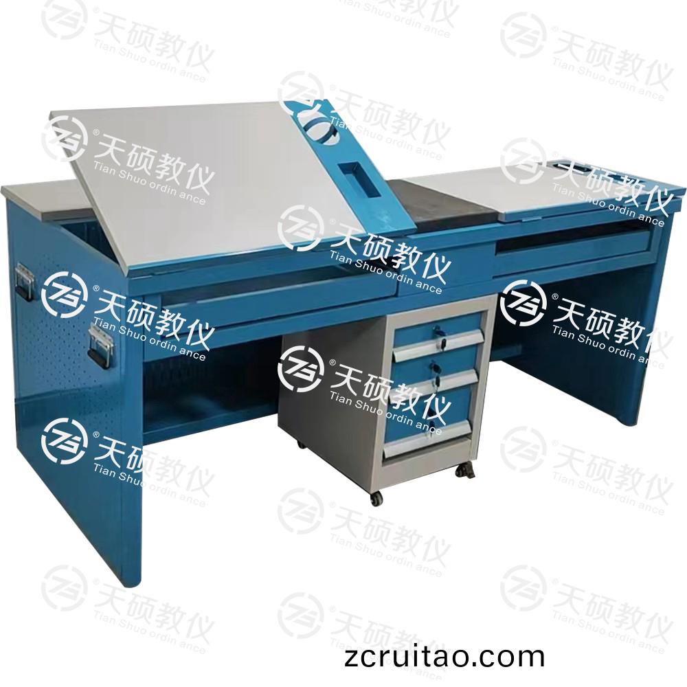 TSDDH-1型 多功(gong)能(neng)雙(shuang)工(gong)位(wei)零部(bu)件測繪實(shí)訓(xùn)(xun)檯(tai)