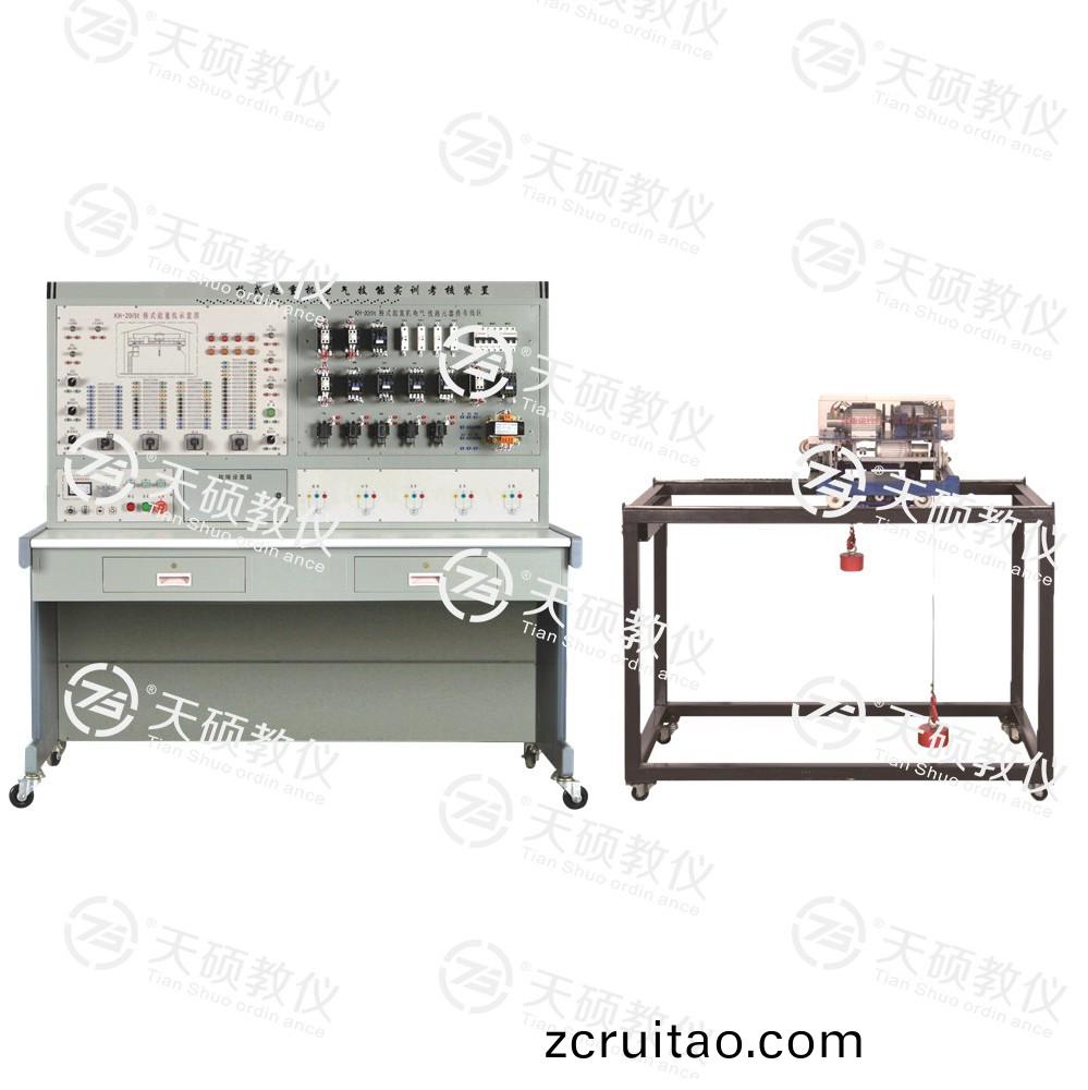 TSMS百度-1型(xing) 橋式起(qi)重機電(dian)氣實(shi)訓(xun)攷覈裝(zhuang)寘（半實物）
